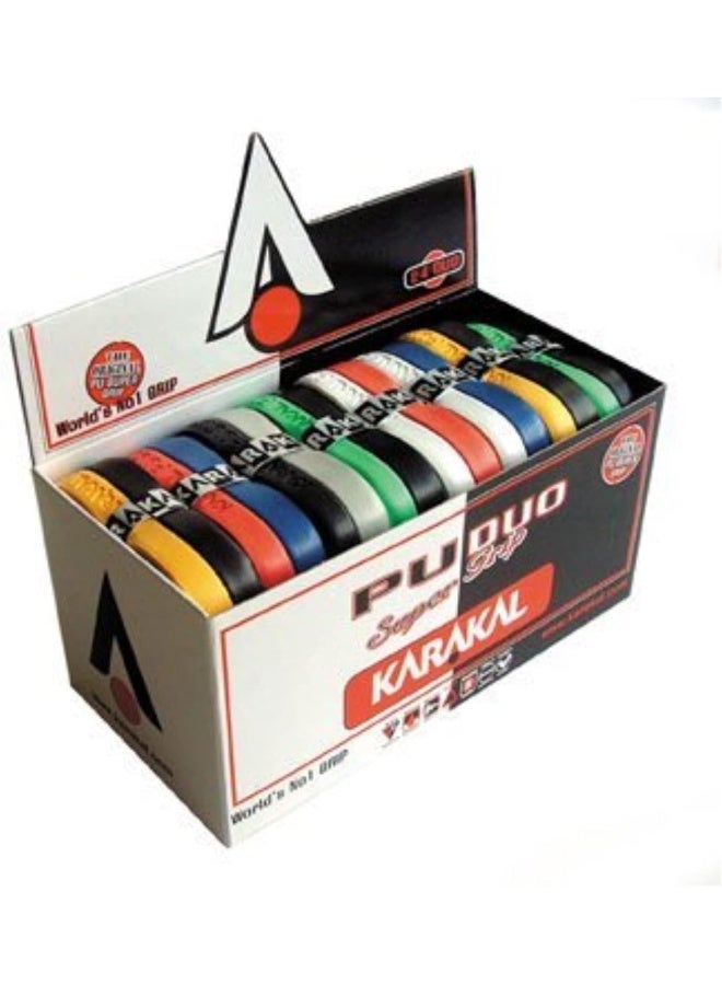 Karakal PU Super Grip Box of 24 (Duo Colors) - Image 2